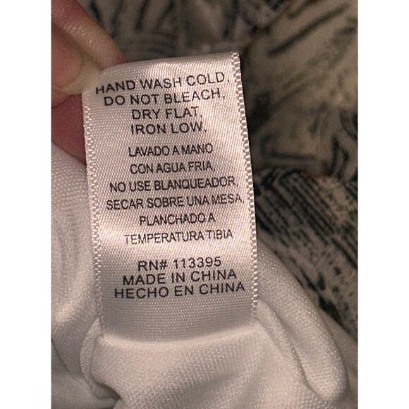 En Crème Boho Hippie Edgy Gipsy Tunic Summer Metallic Long Sleeves Dress - Picture 9 of 9